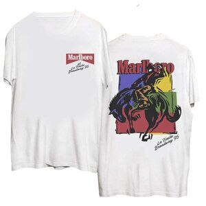 Marlboro  Shirt Marlboro Shirt Marlboro  Tshirt 2 Sided